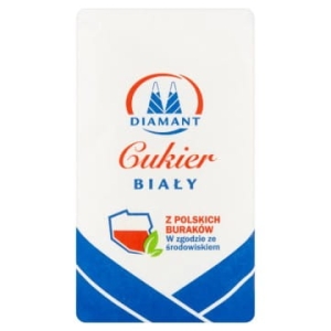 Cukier Biały Kryształ Diamant 1Kg