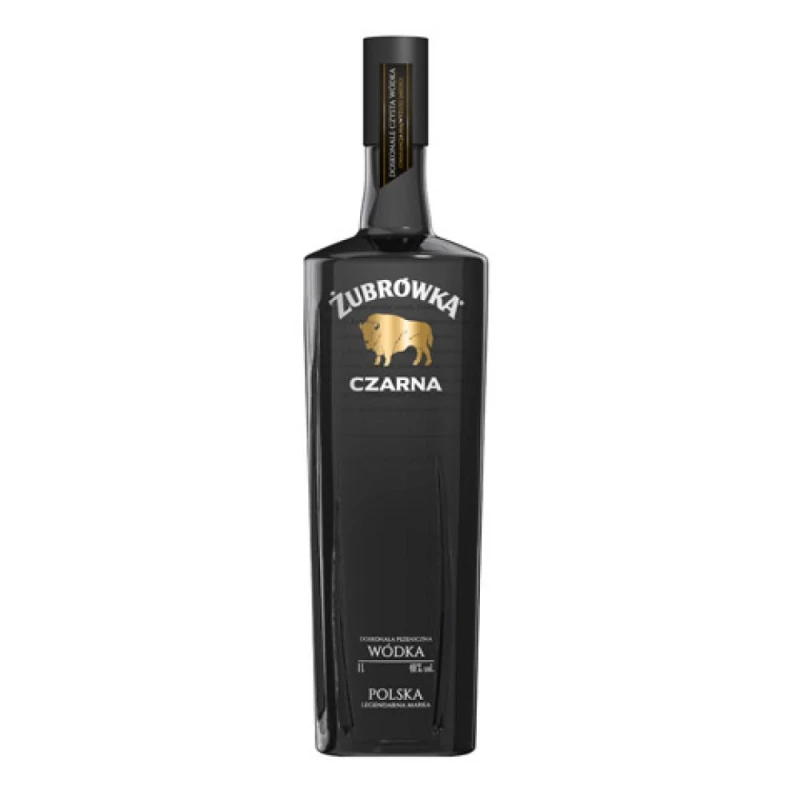Wódka Żubrówka Czarna 40% 1L