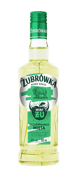 Wódka Żubrówka Orzeźwiająca Mięta 0.5L