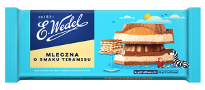 Czekolada Wedel Mleczna Tiramisu 293G