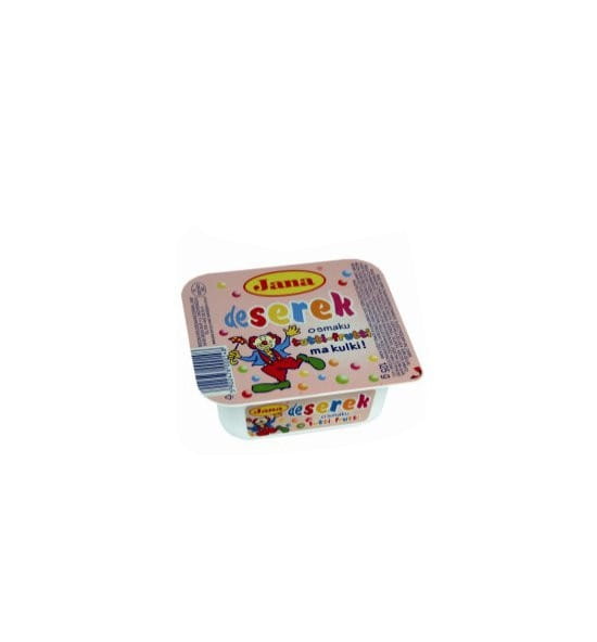 Serek Homogenizowany Jalubię Tutti Frutti 120G