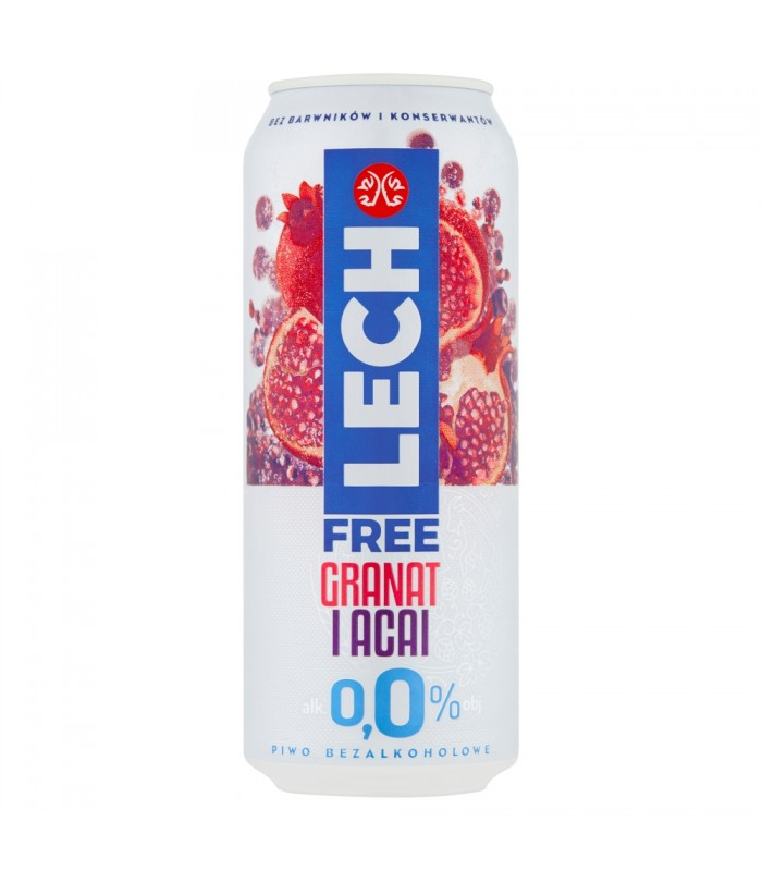 Piwo Lech Free Granat 0.5l Puszka