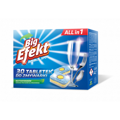 Tabletki Do Zmywarki Big Effect Lewiatan 30szt.