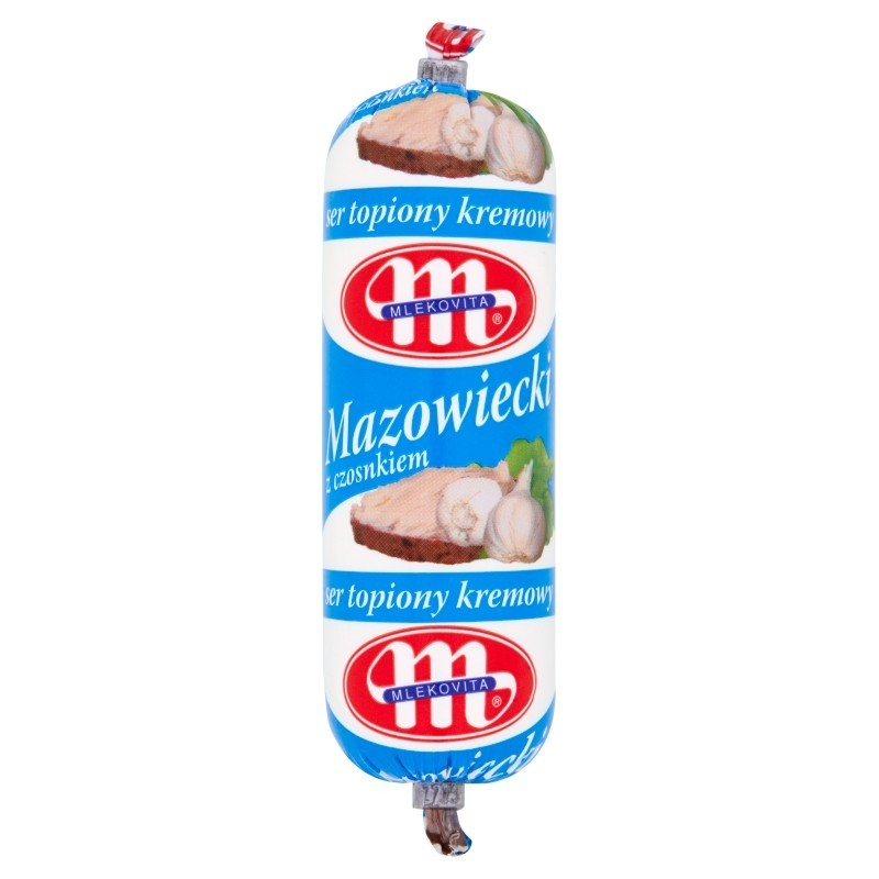 Serek Topiony Mlekovita z Czosnkiem 100G