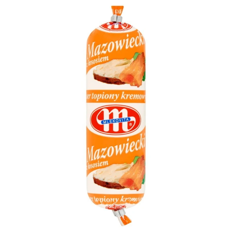 Serek Topiony Mlekovita z Łososiem 100G
