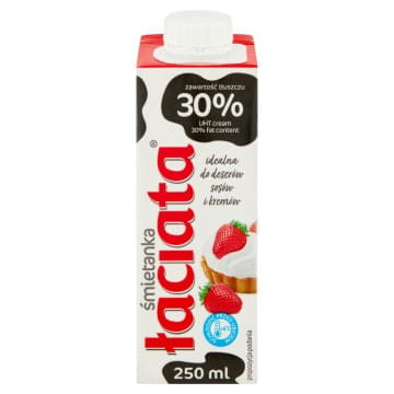 Śmietanka UHT 30% Łaciata 0,25L