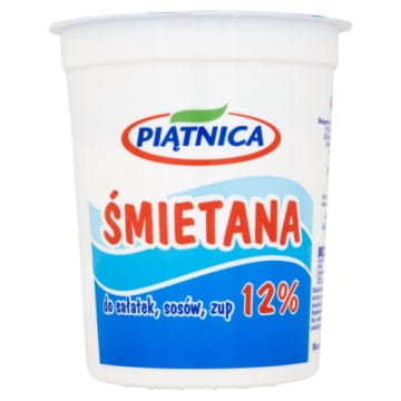 Śmietana 12% Piątnica 400G