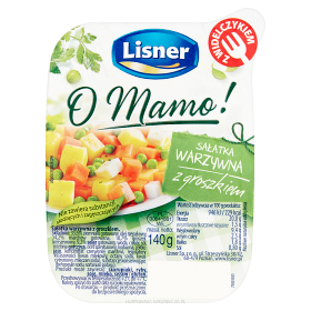 Sałatka warzywna z groszkiem Lisner
