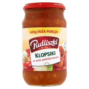 Klopsiki w Sosie Pomidorowym Pudliszki 600G