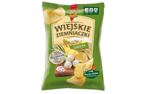 Chipsy Wiejskie Ziemniaczki Cebulka 130G