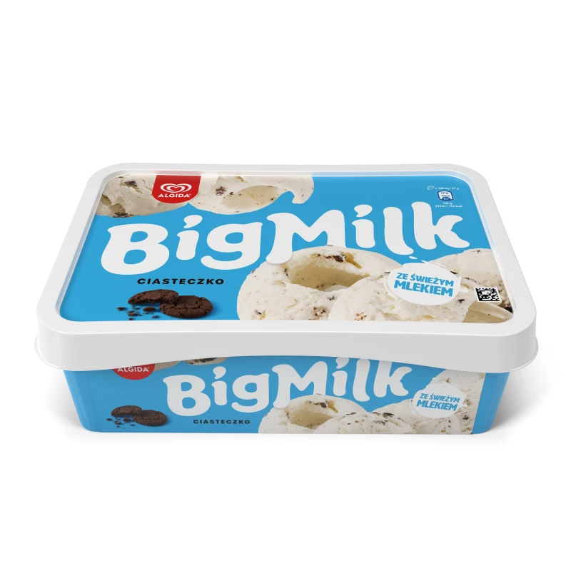 Lody Big Milk Ciasteczko 900ML