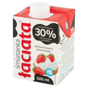 Śmietanka 30% Łaciata 0,5L