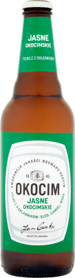 Piwo Okocim jasne okocimskie 0,5 l.