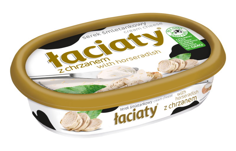 Serek Śmietankowy Łaciaty z Chrzanem 135G