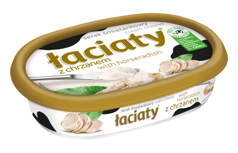 Serek Śmietankowy Łaciaty z Chrzanem 135G
