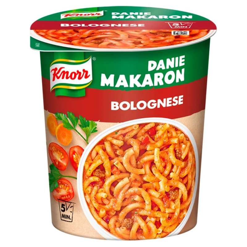 Danie Błyskawiczne Knorr Makaron Bolognese 60G