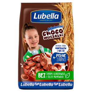 Płatki Śniadaniowe Lubella Choco Muszelki 250G
