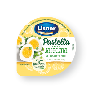 Pastella Lisner jajeczna ze szczypiorkiem 80G