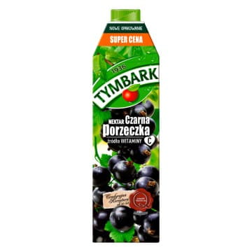 Tymbark Nektar Czarna Porzeczka 1L