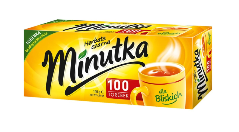 Herbata Minutka Czarna 140G (100 torebek)