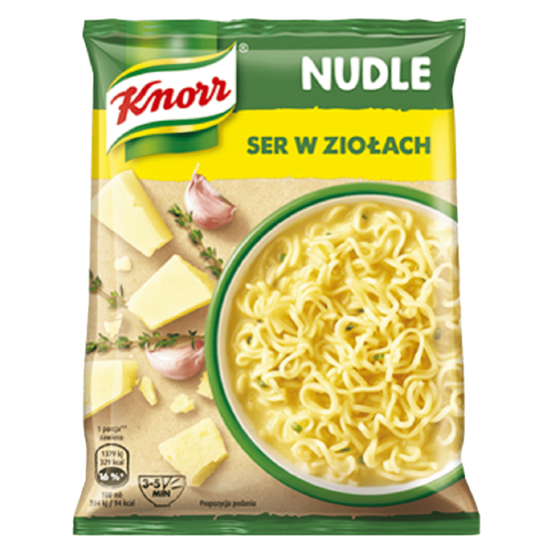 Zupa Błyskawiczna Knorr Ser w Ziołach 61G