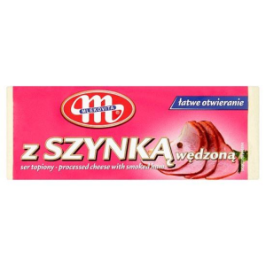 Ser Topiony Mlekovita z Szynką 100G