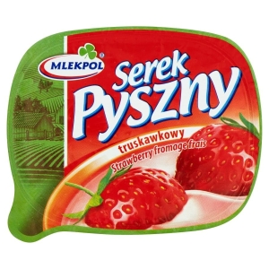 Serek Homogenizowany Pyszny Truskawka 140G