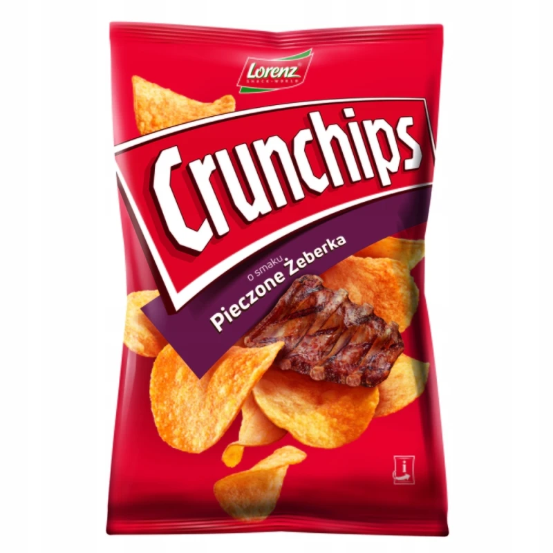Chipsy Crunchips Pieczone Żeberka 140G