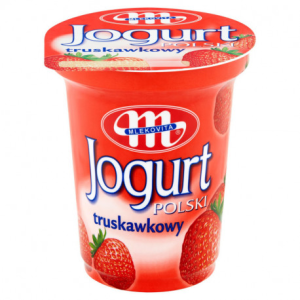 Jogurt Polski Mlekovita Truskawkowy 350G