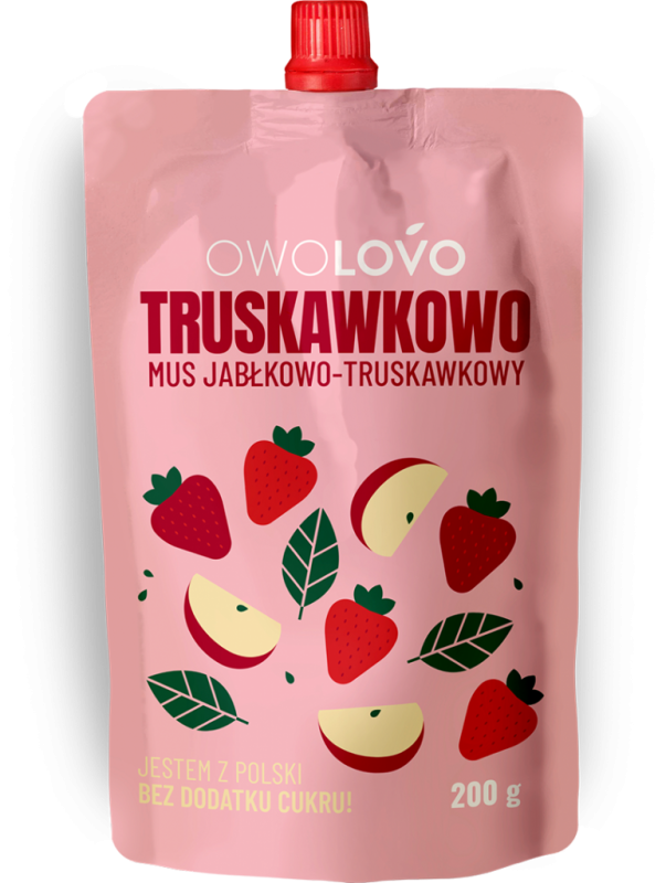 Mus Owolovo Truskawkowo 200G