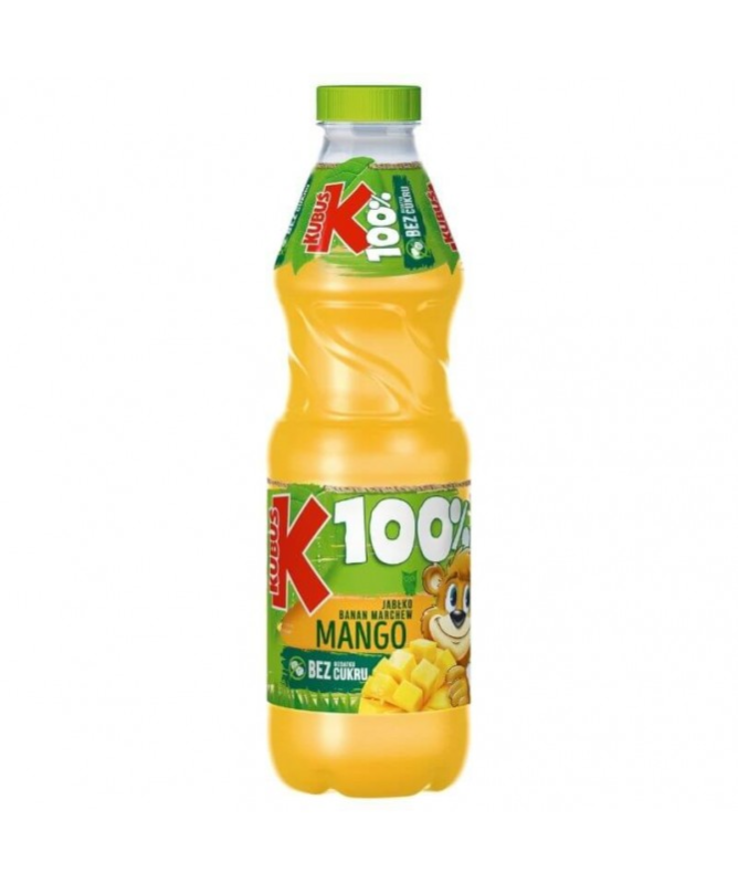 Kubuś Sok 100% Jabłko-Banan-Marchew-Mango 0,85L