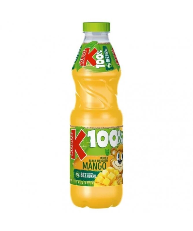 Kubuś Sok 100% Jabłko-Banan-Marchew-Mango 0,85L