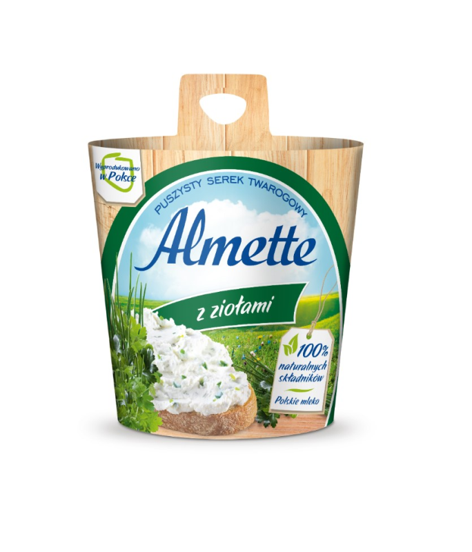 Serek Puszysty Almette Ziołowy 150G