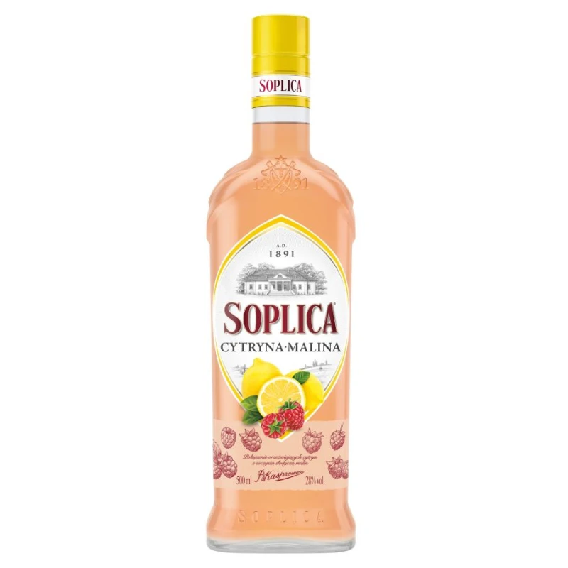 Wódka Soplica Cytryna-Malina 28% 0,5L