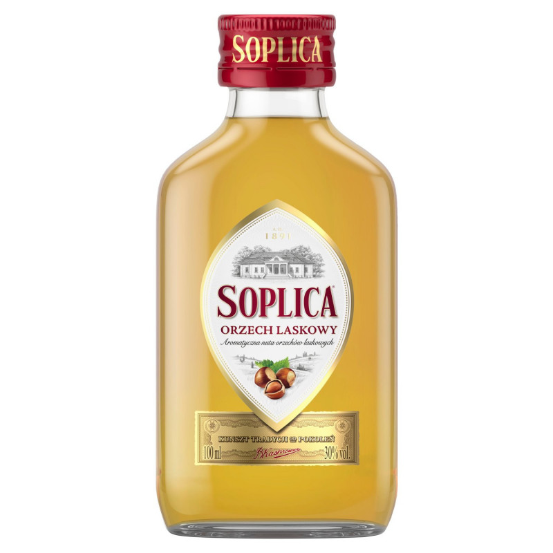 Wódka Soplica Orzech Laskowy 28% 0,1L