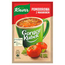 Zupa Gorący Kubek Knorr Pomidorowa z Makaronem 19G 1