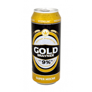 Piwo Goldbrayner Super Mocne 9% 0,5L Lewiatan puszka
