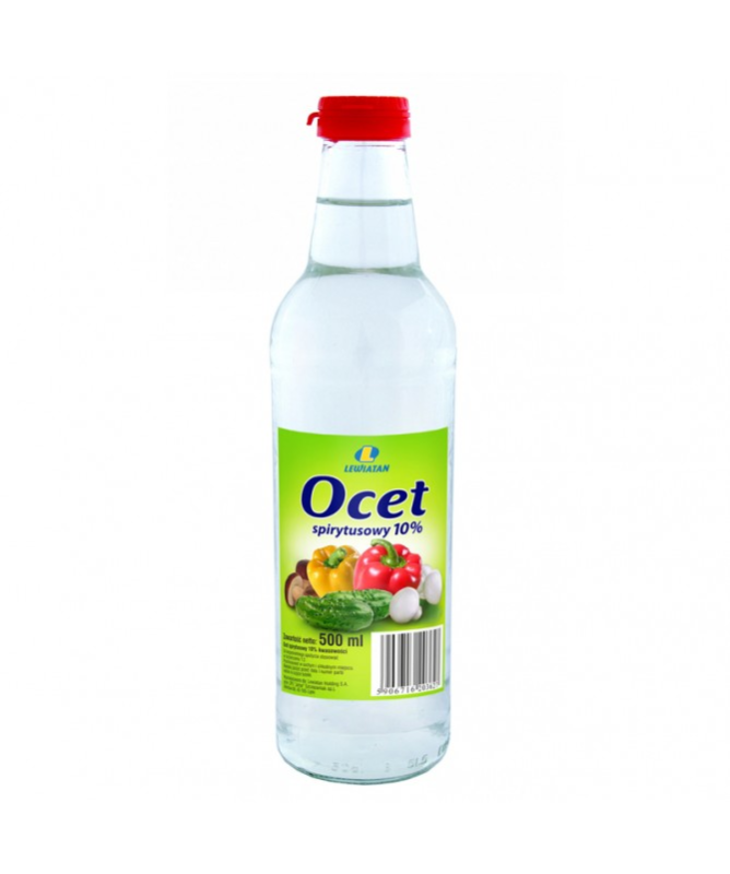 Ocet Spirytusowy 10% But Szkło Lewiatan 0,5L