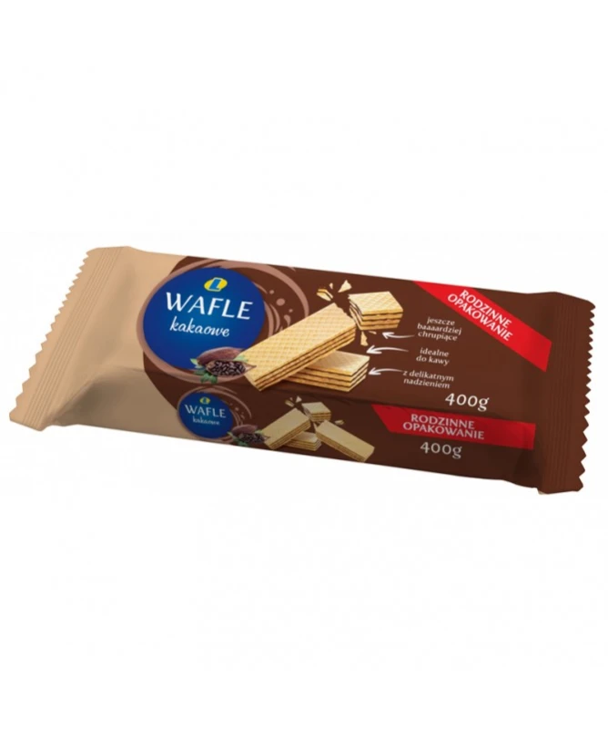 Wafle Kakaowe Lewiatan 400G