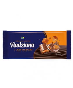 Czekolada Mleczna z Nadzieniem Karmelowym Lewiatan 100G