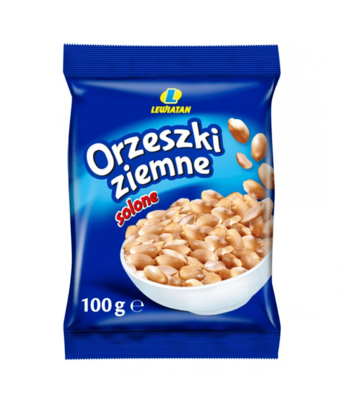 Orzeszki Ziemne Solone Lewiatan 100G