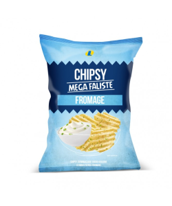 Chipsy Mega Faliste Fromage Lewiatan 140G