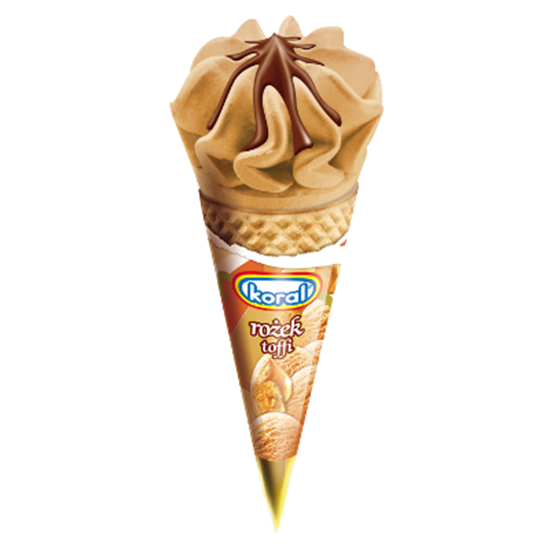 Rożek Koral Toffi 110G