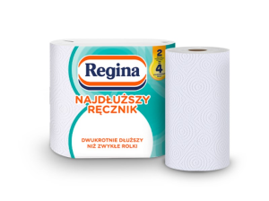 Ręcznik papierowy Regina Najdłuższy 2 rolki
