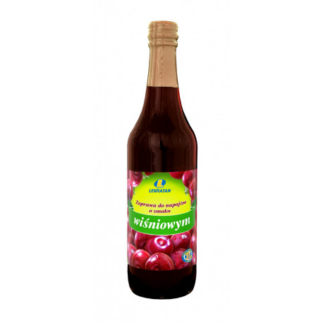 Zaprawa do Napojów Wiśniowa Lewiatan 500ML