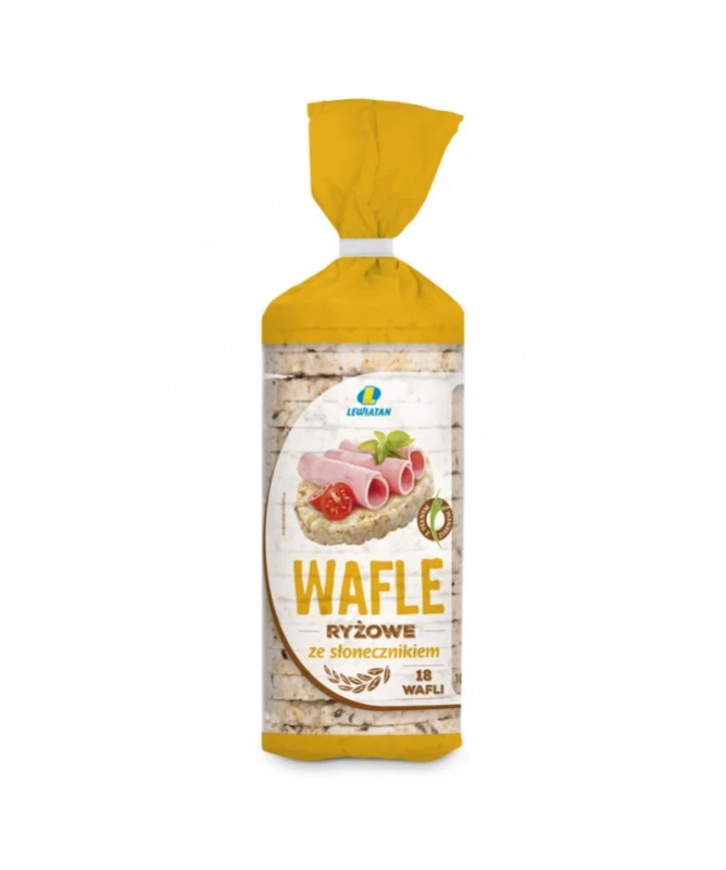 Wafle Ryżowe ze Słonecznikiem Lewiatan 100G