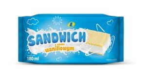 Lody Sandwich Waniliowe Lewiatan 180ML