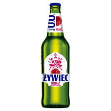 Piwo Żywiec Malinaż 0%  0,5L But zw