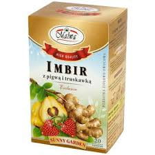 Herbata Imbir Pigwa I Truskawka Malwa (20 torebek)