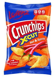 Chipsy Crunchips Hot&amp;Spice 140G
